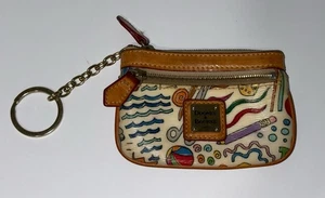 Portachiavi mini portamonete in pelle collezione Dooney And Bourke Whimsy vedi foto - Foto 1 di 11