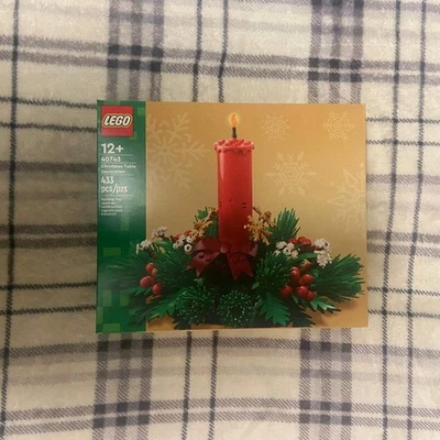 Lego Christmas Table Decoration (433pcs) #40743 New Factory Sealed - Image 1 of 4