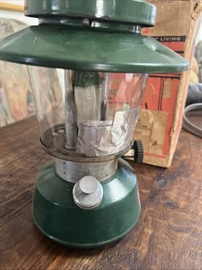Vintage 60's Thermos Lantern Model # 8312 Great Glass Single Mantle - Picture 1 of 24