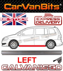 PARA VOLKSWAGEN VW TOURAN 1T 1T2 1T3 03-15 CUERPO DE REPARACIÓN DE UMBRALES PANEL EXTERIOR IZQUIERDO - Imagen 1 de 7