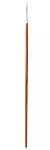 Art Advantage White Nylon Bristle Long Wood Handle Paint Brush - Picture 1 of 2
