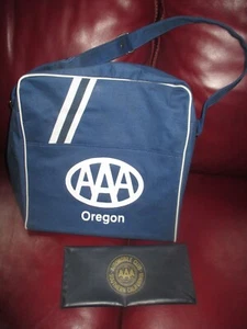Vintage AAA American Automobile Association Reisetasche & Mitgliedschaft - 60er Jahre - Bild 1 von 8