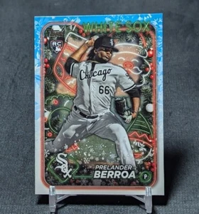 Prelander Berroa 2024 Topps Holiday Baseball Card #H182 Chicago White Sox - Picture 1 of 2