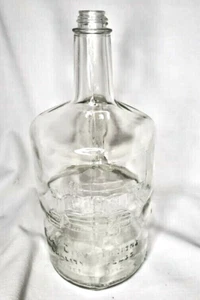 1/2 Gallon Jug Clear Glass Gas City In. Quality Glass 1892-1937 - Picture 1 of 6
