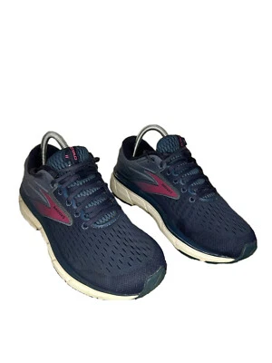 Brooks Womens Dyad 11 1203121B490 Lace Up Navy Blue Running Shoes Size 8.5M - Image 1 of 4