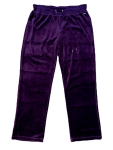 Calvin Klein Damen lila weinrot Hose weich mit Schnüren & Taschen Neu mit Etikett - Bild 1 von 4