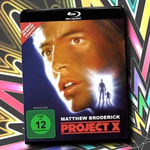 PROJECT X (1987) BLU-RAY Remastered Matthew Broderick Helen Hunt NEU/OVP - Picture 1 of 1