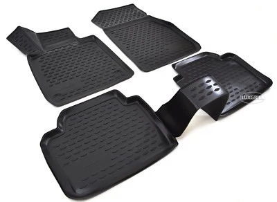 J&J AUTOMOTIVE Tappeti Tappetini Auto 3D In Gomma Per Bmw 3Er F30 2011-2019