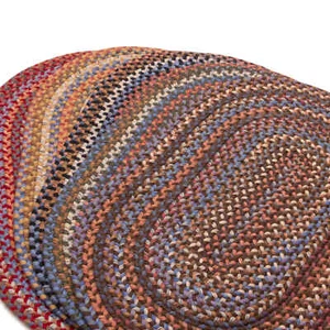 Tribeca Braided Wool Area Rug - 2x3 to 10x13 - Round Oval Runner - Made in USA - Picture 1 of 69