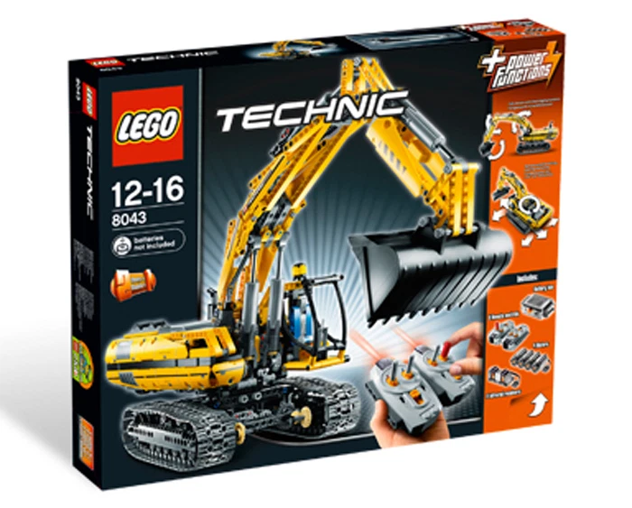 LEGO Motorized Excavator Technic (8043) - NEU und ORIGINALVERPACKT - Bild 1 von 1