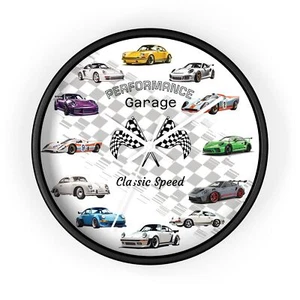 Porsche Collectors Classic,  Wall Clock, Unique Gifts, Office Décor.  - Picture 1 of 19