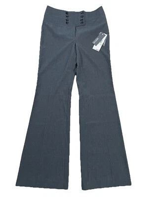 女式 Kenneth Cole 反应礼服裤子 2 码灰色 — 第 1/4 张图片