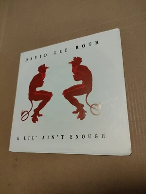 David Lee Roth ‎– A Lil' Ain't Enough  7"  - Image 1 of 2
