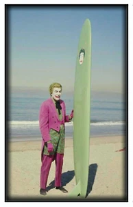 Magnet #72 Joker Surfboard Batman TV Retro Surfing Funny - Picture 1 of 3