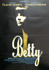 BETTY, Poster, Filmplakat, von Claude Chabrol, nach Georges Simenon, Frankreich