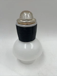 Vtg 1940s McKee Hottle Glasbake Milk Glass Tea Coffee Carafe Bottle W/ Stopper - Picture 1 of 5