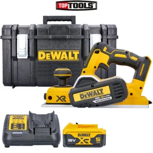 Dewalt DCP580 18V XR Brushless Planer With 1 x 5.0Ah Battery, Charger & DS300 - Picture 1 of 9