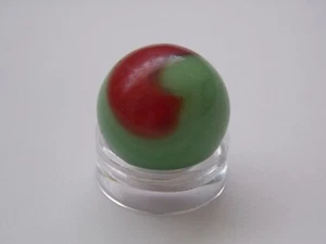 Cavatappi vintage in marmo verde e rosso 19/32" quasi nuovo - Foto 1 di 6