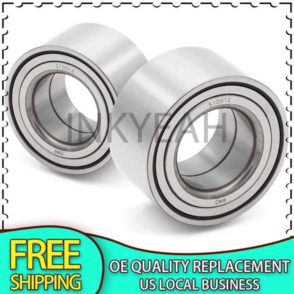 Pair 510012 For 1990 1991 1992 Daihatsu Charade Front Wheel Bearing [FWD]  — 第 1/4 张图片