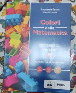 colori della matematica - 1 - solo quaderno di recupero - Foto 1 di 1