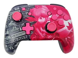 Rematch Glow Wireless Gaming Controller: Grand Prix Peach PDP Nintendo Switch - Picture 1 of 4