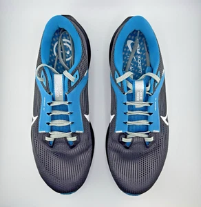 Nike NFL CAROLINA PANTHERS Zoom Air Pegasus 40 Running Shoes Men’s Size 8.5 NIB - Picture 1 of 7