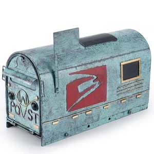 Heavy Duty Galvanized Steel Mailbox Post, Post Mount Mailbox,Rural Mailboxes ... - Picture 1 of 6