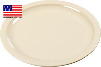 Kingline Reusable Plastic Plate Dessert Plate for Home and Restaurant, Melamine, - Image 1 of 4