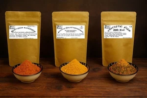 Fisch Gewürz Set 3x 100g, 250g, 500g, 750g, 1kg Grill Lachs Bratfisch Flammlachs - Bild 1 von 11