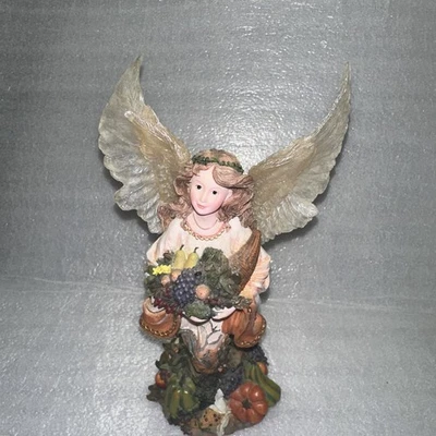 Boyds Charming Angels - Aurelia Guardian of the Harvest - Angel Figurine #28224 - Image 1 of 3