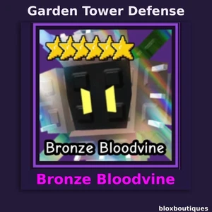 Bronze Bloodvine | Garden Tower Defense | GTD | Exclusive - Bild 1 von 1