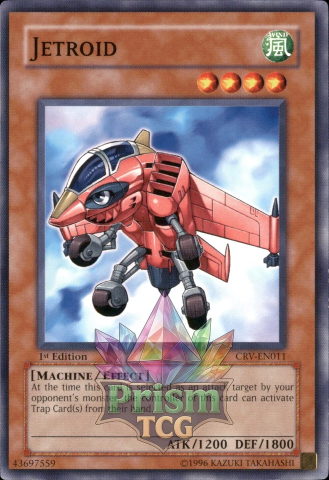 1st Ed Jetroid CRV-EN011 Yugioh - Image 1 of 1