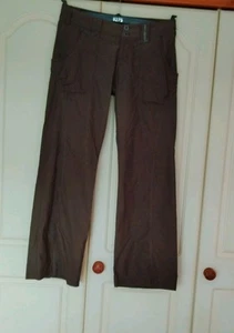 NWOT: Ladies Maxx Khaki Lightweight Low-Rise Cargo Style Pants Size 10 - Picture 1 of 8