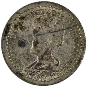 Países Bajos - 10 centavos - 1910 - KM#145 - J - Imagen 1 de 3
