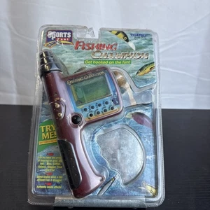 Fishing Champion Electronic Handheld LCD Game Tiger Electronics 1997 Sealed New - Picture 1 of 6