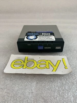 Linksys SD205 5 Port 10/100 Switch UNIT ONLY FREE SHIPPING - Image 1 of 4