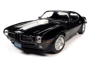 1972 Pontiac Trans Am BLACK 1:18 Autoworld 1293 - Picture 1 of 8