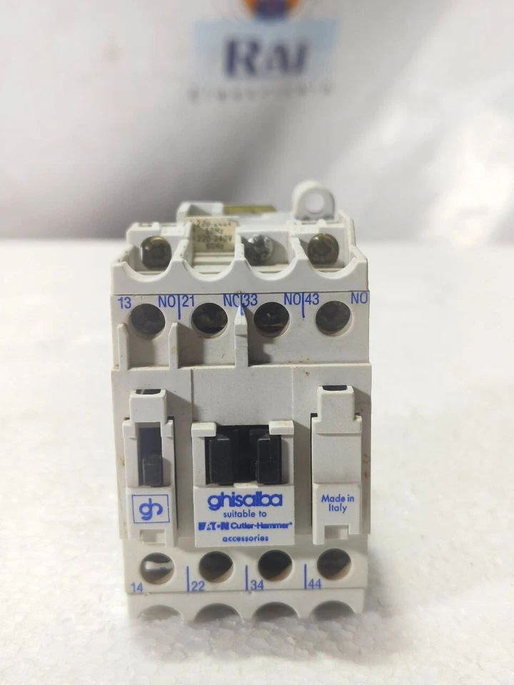GHISALBA GH15CR 10A 220-240V 50/60Hz MAGNETIC CONTACTOR FREE FAST SHIPPING - image 1 of 4