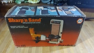 Black & Decker Sharp n' Sand Drill Powered Belt Sander,new! - Image 1 of 4