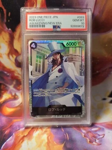 One Piece Jpn 2023. El despertar de una nueva era ROB LUCCI OP05-093 SR PSA gema como nueva 10 - Imagen 1 de 2