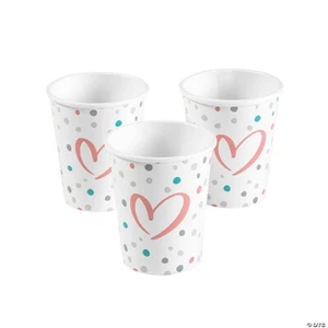 For This Child We Have Prayed Paper Cups - Party Supplies - 8 Pieces - Picture 1 of 1