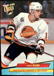 Pavel BURE 1992-93, Fleer Ultra #219 Vancouver Canucks NHL - Picture 1 of 2