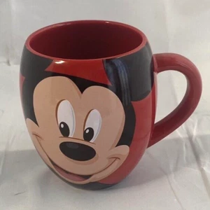 Disney Parks Red Mickey Mouse Oh Junge Keramik Kaffeetasse Becher - Bild 1 von 5
