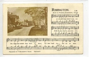 (Gd3429) Duckworth Colne, Songcard, Rimington, Ribble Valley, Lancashire c1910 - Picture 1 of 4