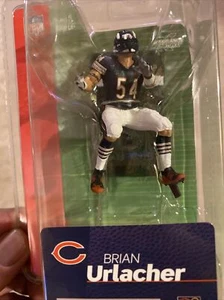 CHICAGO BEAR'S BRIAN URLACHER BLAU Trikot '05 McFarlane NFL 3" FOOTBALL Mini NEU - Bild 1 von 7