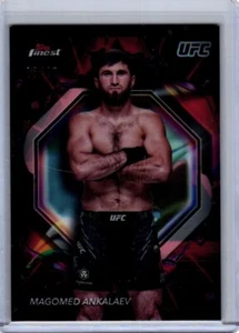 Topps Finest Magomed Ankalaev Black SSP /10 - Picture 1 of 2