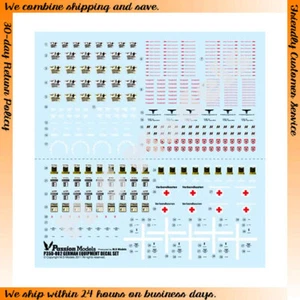 Passion Models 1/35 WWII German Army Equipment Decal set #1 (water-slide) - Picture 1 of 1
