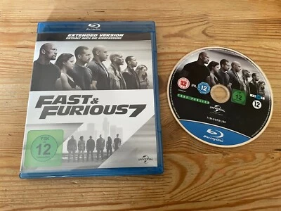 BLU RAY FILM The Fast And The Furious 7 (FSK 12/137 u 140 min) UNIVERSAL - Bild 1 von 3