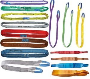 Rundschlinge Hebeschlingen Hebeband Hebegurt Krangurt 1000KG 2000KG 3000 -4000KG - Bild 1 von 9