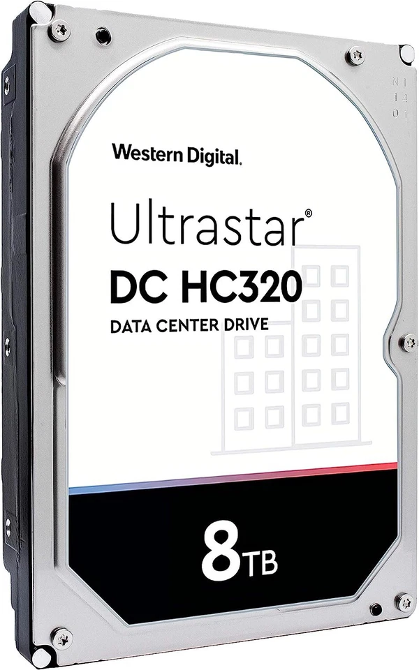 0B36404 HGST WD Ultrastar DC HC320 8TB 7200 RPM SATA 6Gb/s 3.5-Inch Enterprise - Image 1 of 1